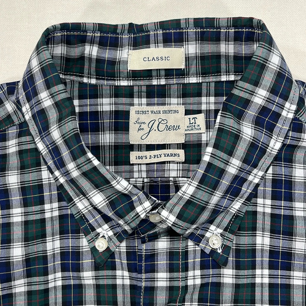 J. Crew Secret Wash Classic Fit TALL